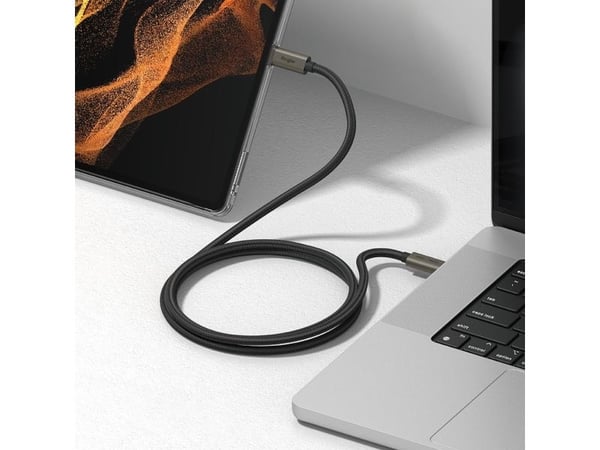 Ringke USB-C till USB-C kabel 2 m svart (RGK1951)