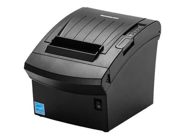 BIXOLON SRP-352plusV - Kvitteringsskriver - direktetermisk - Rull (8 cm) - 203 dpi - inntil 370 mm/sek - USB 2.0, LAN - kutter