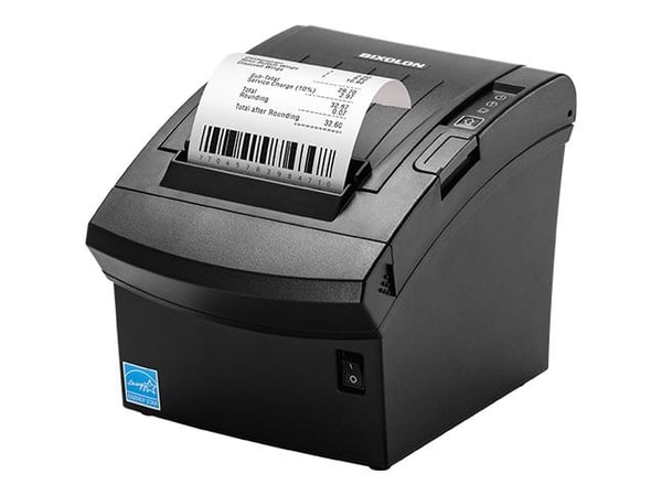 BIXOLON SRP-352plusV - Kvitteringsskriver - direktetermisk - Rull (8 cm) - 203 dpi - inntil 370 mm/sek - USB 2.0, LAN - kutter