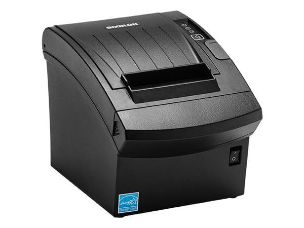 BIXOLON SRP-352plusV - Kvitteringsskriver - direktetermisk - Rull (8 cm) - 203 dpi - inntil 370 mm/sek - USB 2.0, LAN - kutter