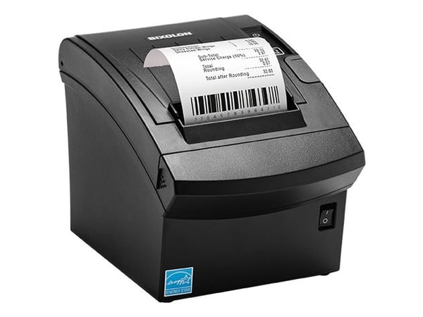 BIXOLON SRP-352plusV - Kvitteringsskriver - direktetermisk - Rull (8 cm) - 203 dpi - inntil 370 mm/sek - USB 2.0, LAN - kutter