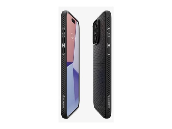 Spigen ACS06704, Suojus, Apple, iPhone 15 Pro, 15,5 cm (6.1"), Musta