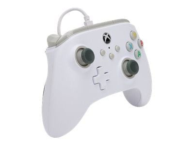 PowerA 1519365-01, Pad-ohjain, Xbox Series S, Xbox Series X, PC, Analoginen/Digitaalinen, Langallinen, USB, Valkoinen
