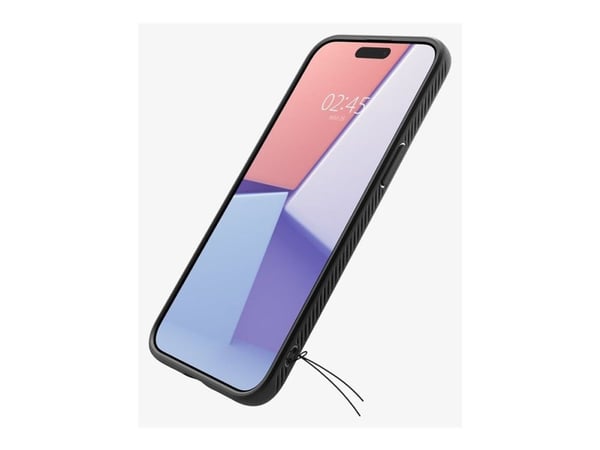 Spigen ACS06704, Suojus, Apple, iPhone 15 Pro, 15,5 cm (6.1"), Musta