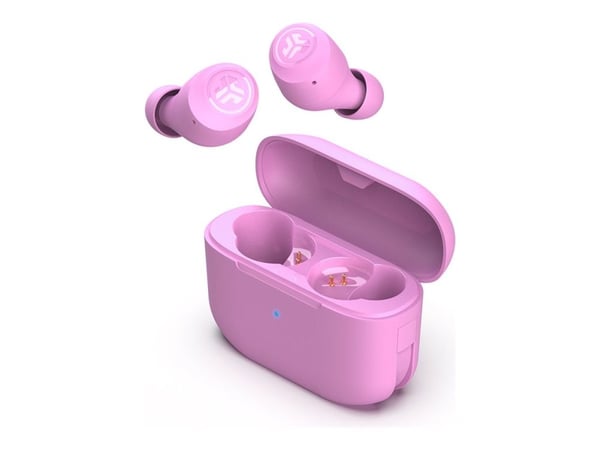 JLab Audio Go Air POP - True wireless-hörlurar med mikrofon - inuti örat - Bluetooth - rosa