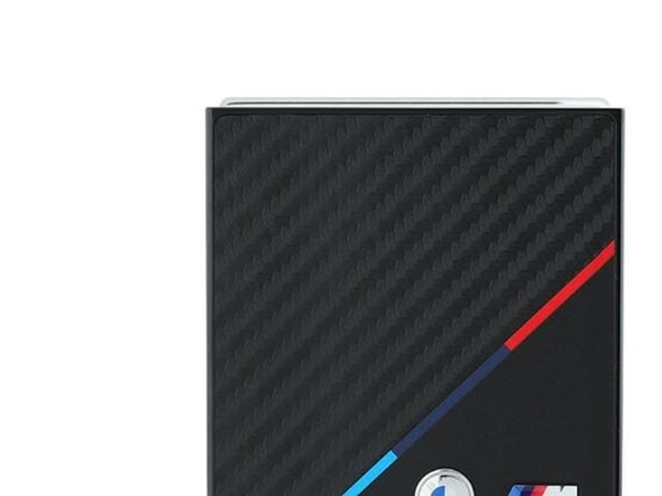 Deklas BMW BMHCZF623 PUDTK Z Flip6 F741 hårt skal Carbon Tricolor svart