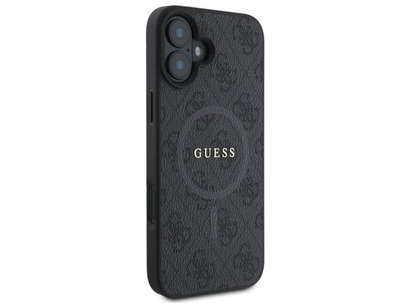 Guess Ring Classic Logo iPhone 16:lle musta