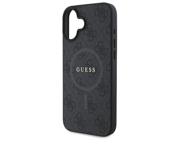 Guess Ring Classic Logo iPhone 16:lle musta
