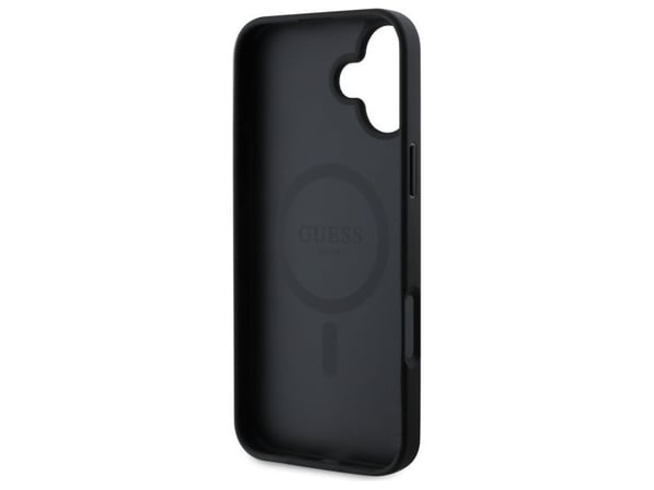 Guess Ring Classic Logo iPhone 16:lle musta