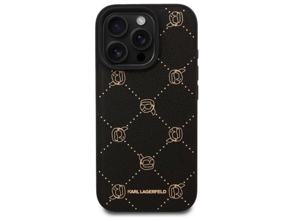 Karl Lagerfeld Karl Lagerfeld KLHMP16XPGKHPHK iPhone 16 Pro Max 6,9" czarny/svart Magsafe Karl Head