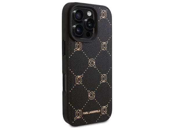 Karl Lagerfeld Karl Lagerfeld KLHMP16XPGKHPHK iPhone 16 Pro Max 6,9" czarny/svart Magsafe Karl Head