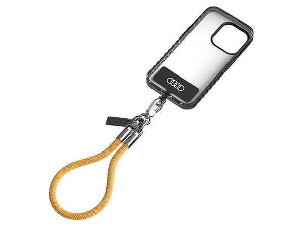 JetWorld Audi universal telefonsnor 28cm 8mm gul/gul AU-HSL8-R8/D1-YW