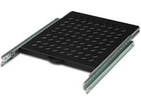 Digitus DN-19 TRAY-2-800-SW - Rack-hylle - RAL 9005 - 1U - 19" - for P/N: DN-19 22U-8/8, DN-19 42U-8/8-SF, DN-19 42U-8/8-WS, DN-19 42U-I-8/8, DN-19...