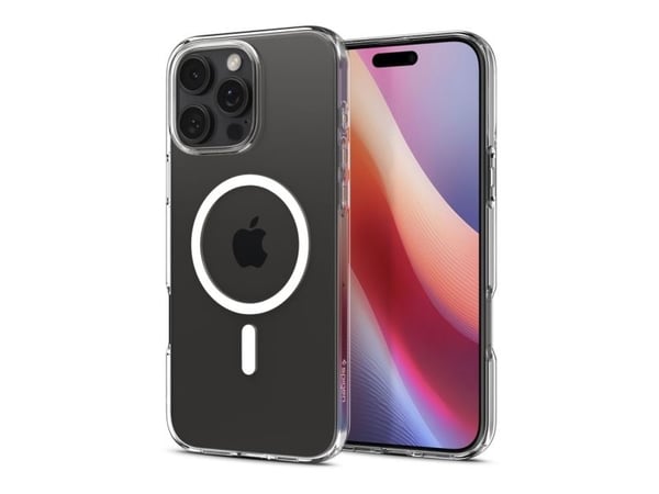 Spigen Liquid Crystal MagFit, Suojus, Apple, iPhone 16 Pro, 16 cm (6.3"), Läpinäkyvä