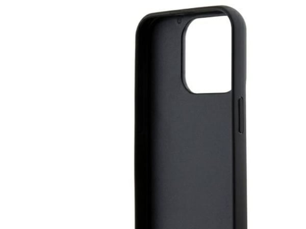 DKNY DKHCP15LPQDSLK Apple iPhone 15 Pro 6.1" etui til telefonen i svart Quilted Stack Logo