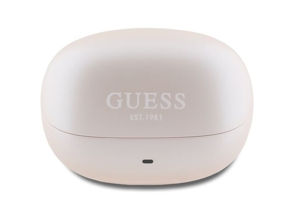 Guess GUTWST88MCTGP Bluetooth TWS-hörlurar + dockningsstation Pink