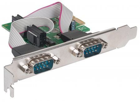 Manhattan 152082, PCIe, Seriell, CE, FCC, 2,5 Gbit/s, 68 mm, 120 mm
