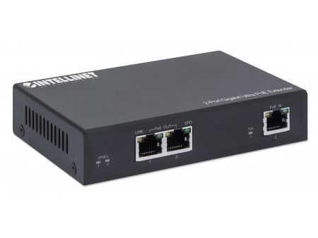 Intellinet 561600, Sender, 100 m, 6000 Mbit/s, Cat5e, 10,100,1000 Mbit/s, Full