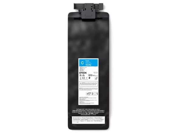 Epson UltraChrome GS3, Syaani, 800 ml, 1 kpl, Kertapakkaus