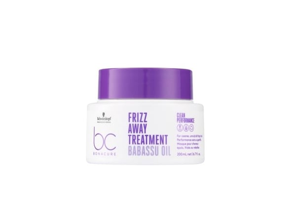Schwarzkopf Hårmaske Schwarzkopf Frizz Away Bonacure for krusete hår 200 ml