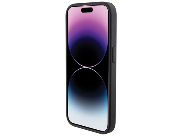 BMW BMHCP15L22 PVTK skal till Apple iPhone 15 Pro 6,1" svart hårt skal Quilted Tricolor