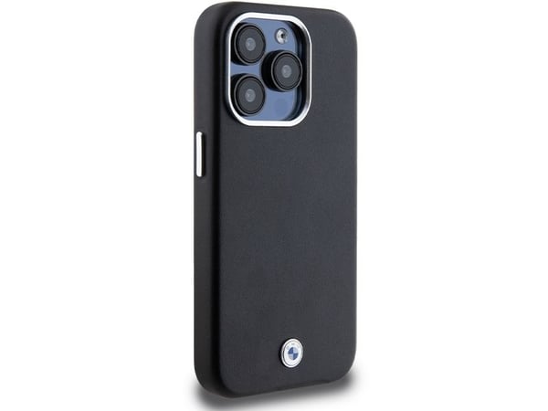 Deklas Apple iPhone 14 Pro BMW Signature Wrapped Metal MagSafe (BMHMP14L23PUFWK) - blå