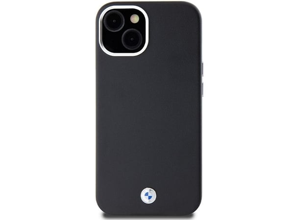Deklas Apple iPhone 13 / 14 / 15 BMW Signature Wrapped Metal MagSafe (BMHMP15S23PUFWK) sort