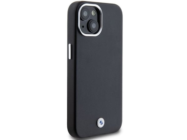 Deklas Apple iPhone 13 / 14 / 15 BMW Signature Wrapped Metal MagSafe (BMHMP15S23PUFWK) sort