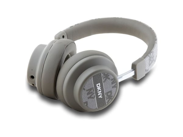 DKNY Bluetooth on-ear-hodetelefoner DKBHM2PCSHLE beige/beige rutete mønster