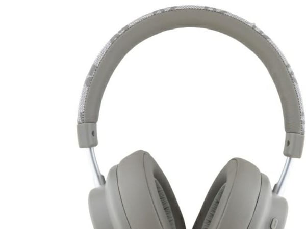 DKNY Bluetooth on-ear-hodetelefoner DKBHM2PCSHLE beige/beige rutete mønster