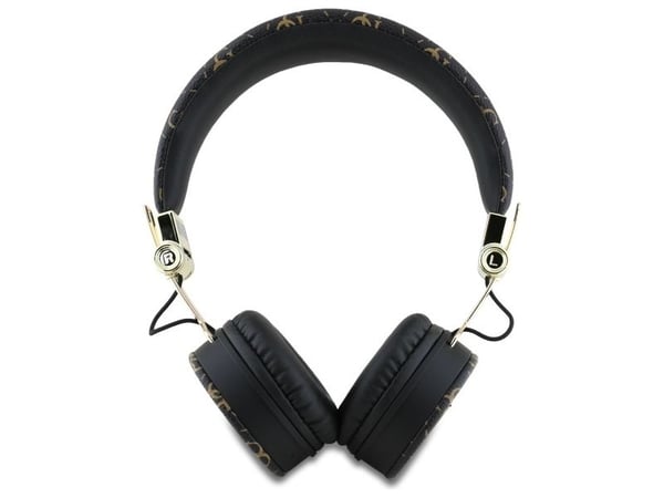 Guess ausinės Bluetooth ENC GUBH70E4PTMK juodos spalvos 4G Triangle Round Shape