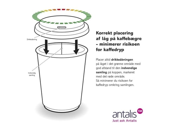 Kaffekopp 12oz 34cl Svart linje krusig väggkartong 600st/bil