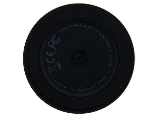 Guess Bluetooth-högtalare GUWSC3ALSMK högtalarställ svart/mörk magnetisk script metall