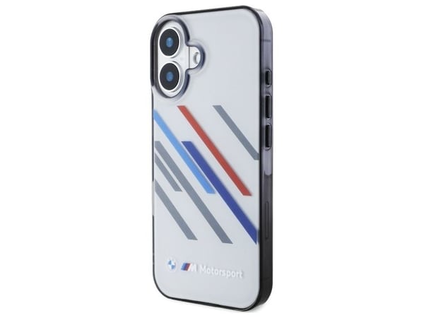 BMW BMHCP16S23HTRAG iPhone 16 6,1" hårt skal Motorsport IML random stripes