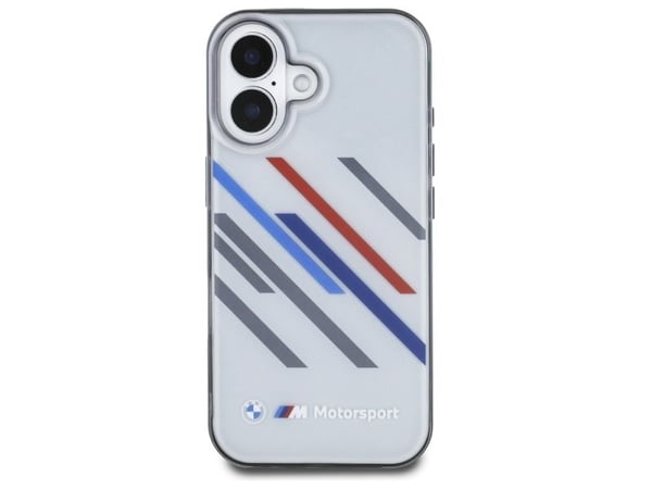 BMW BMHCP16S23HTRAG iPhone 16 6,1" hårt skal Motorsport IML random stripes
