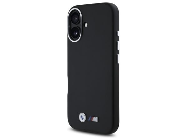 Deklas BMW BMHCP16S23PMWK iPhone 16 6.1" juoda/juodas kovakotelo M Sileä täyskääritty metallia