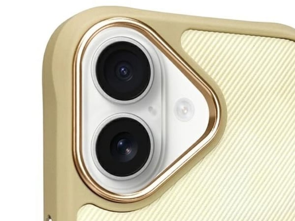 Nimmy Apple iPhone 16 6.1" dėklas telefonui haki spalvos Big Eyed Pet 2.0 Cat