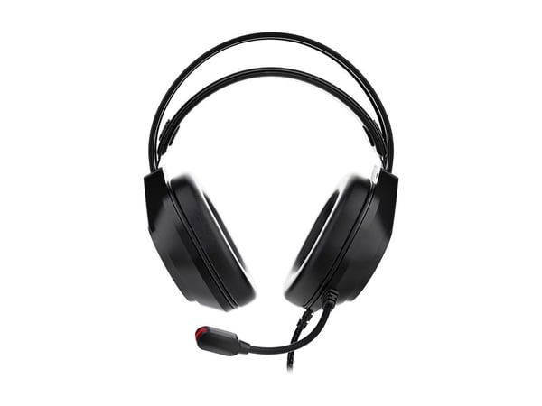 DELTACO GAMING DH220 - Headset - fullstorlek - kabelansluten - USB - svart