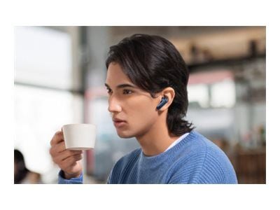 Soundcore P40i - True wireless-hörlurar med mikrofon - inuti örat - Bluetooth - aktiv brusradering - marinblå
