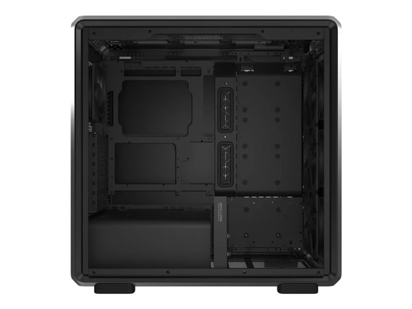 Cooler Master MasterFrame 600 Mesh - Mid tower - SSI CEB - genomskinlig sidopanel (härdat glas) (ATX) - svart - USB/ljud