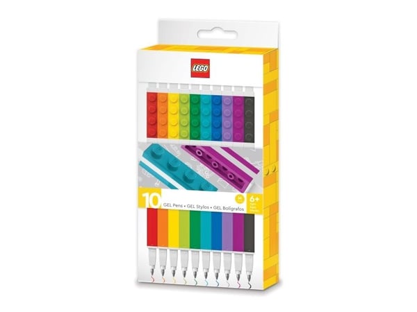 LEGO® Ikonisk - Gelpennor - 10-pack