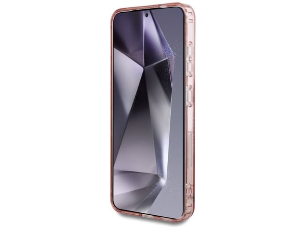Karl Lagerfeld Veske til SAMSUNG S25 KLHCS25SHKHDCELP (IML Rhinestones K Head) Rosa