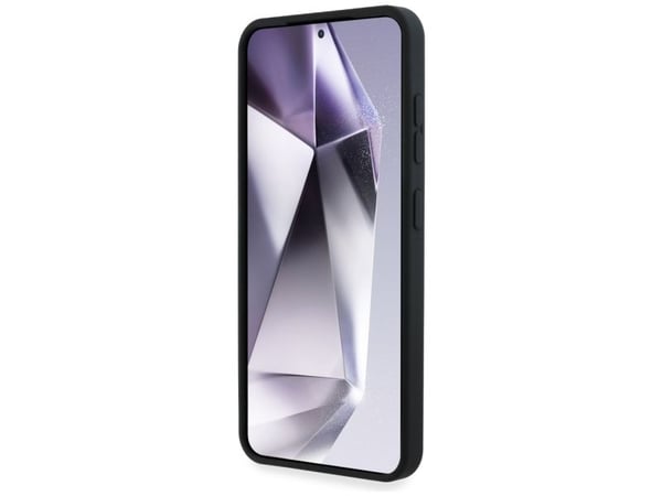 Veske Guess Silikon Big 4G Logo Bottom Script Samsung Galaxy S25 svart