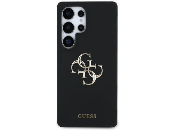 Veske Guess Silikon Big 4G Logo Bottom Script Samsung Galaxy S25 Ultra svart