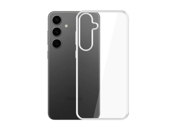 3mk Clear Case - Beskyttende deksel for mobiltelefon - termoplast-polyuretan (TPU) - gjennomsiktig - for Samsung Galaxy S25