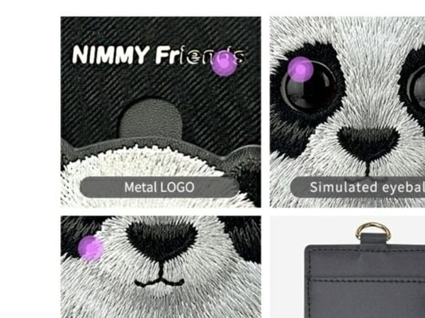 Nimmy korthållare svart/black Big Eyed Pet 2.0 Cat