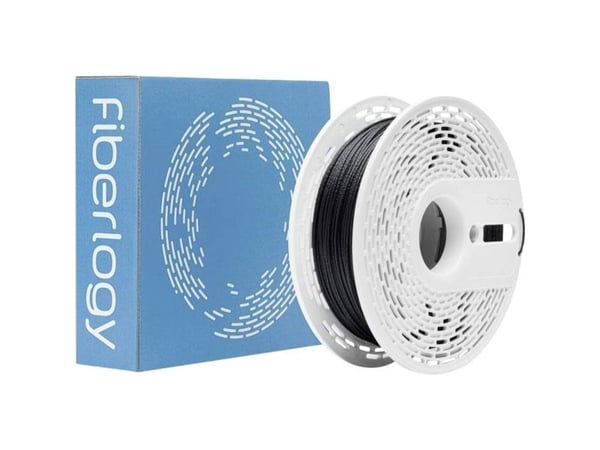 3D Plastic Fiberlogy Nylon PA12 + CF15 1,75 mm 0,5 kg - Svart (Nylon Black CF15)