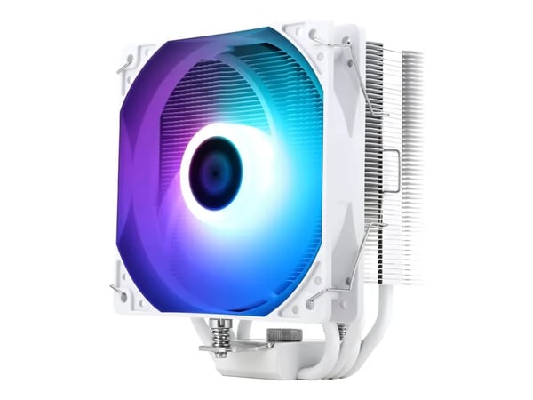 Thermalright Assassin X 120 Refined SE - Processorkylare - ARGB - (för: LGA115x Socket, LGA1200, LGA1700, LGA1851, AM4, AM5) - 120 mm - vit