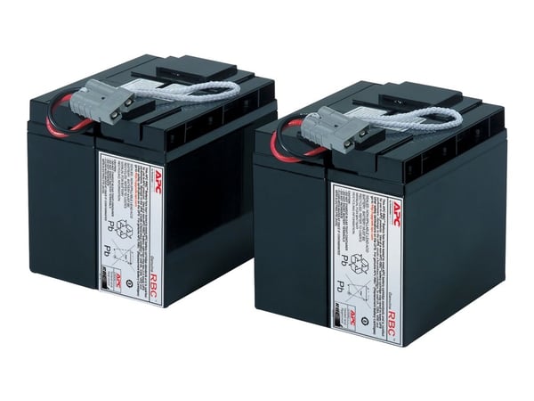 APC korvaava akkukasetti #55 - UPS-akku Blysyre 2 celler - lajittelu - P/N: SMT2200C, SMT2200I-AR, SMT2200IC, SMT3000C, SMT3000I-AR, SMT3000IC, SUA...