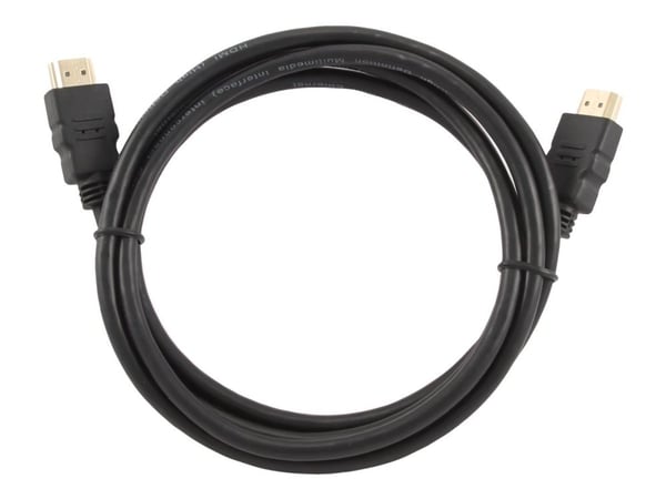 Gembird CC-HDMI4-1M - HDMI-kabel med Ethernet - HDMI hane till HDMI hane - 1 m - STP (skärmat tvinnat par) - svart